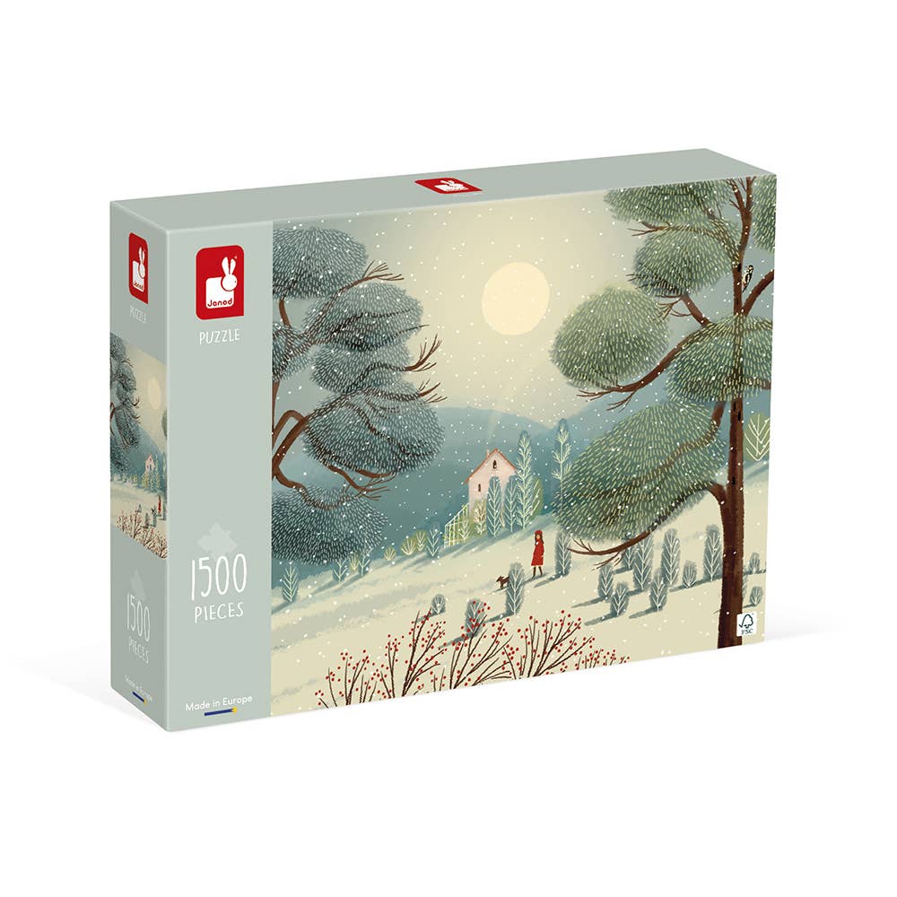 Janod - PUZZLE WINTER WONDERLAND - 1500 PCS
