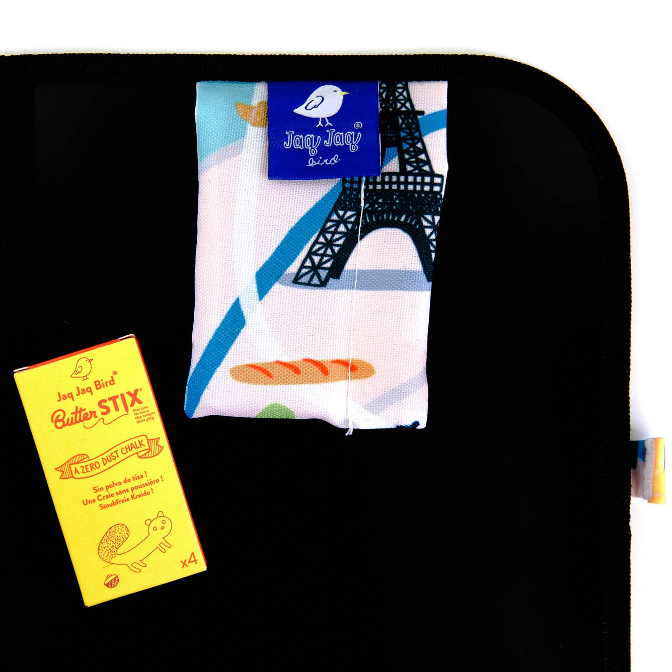 Jaq Jaq Bird - Paris Dry + Wet Activity Placemat, gifts for kids