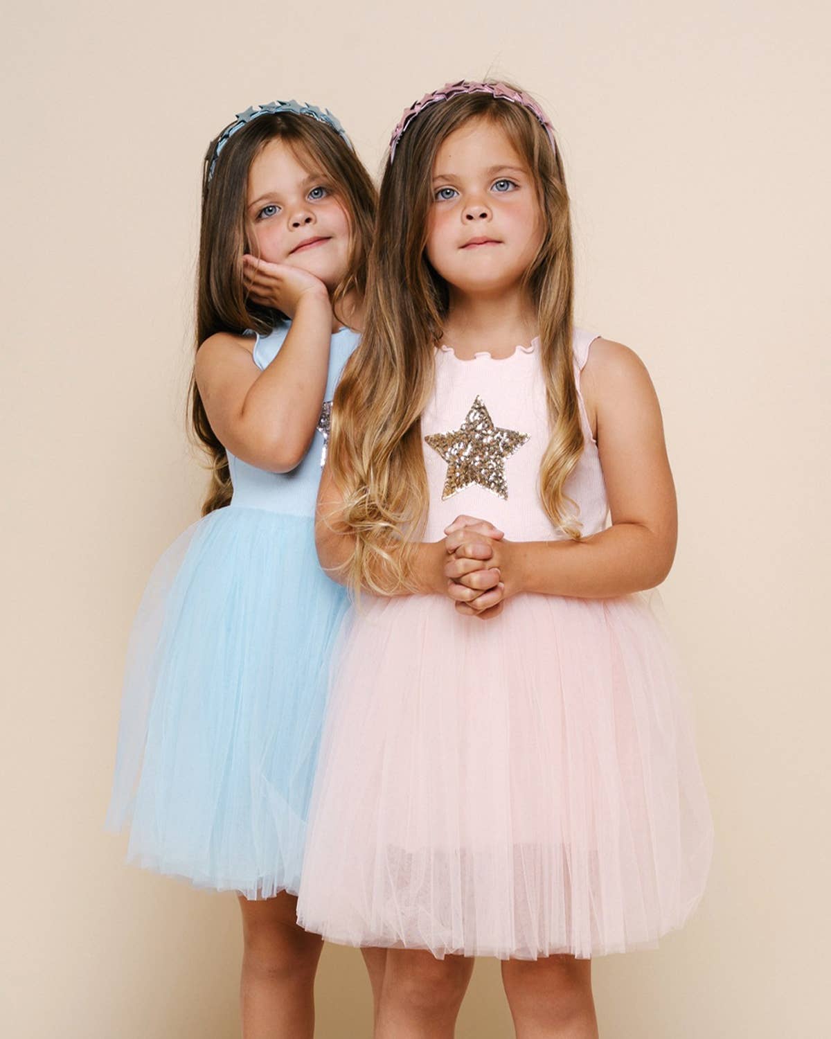 Petite Hailey - PH Star Tutu Dress: Peach / 3