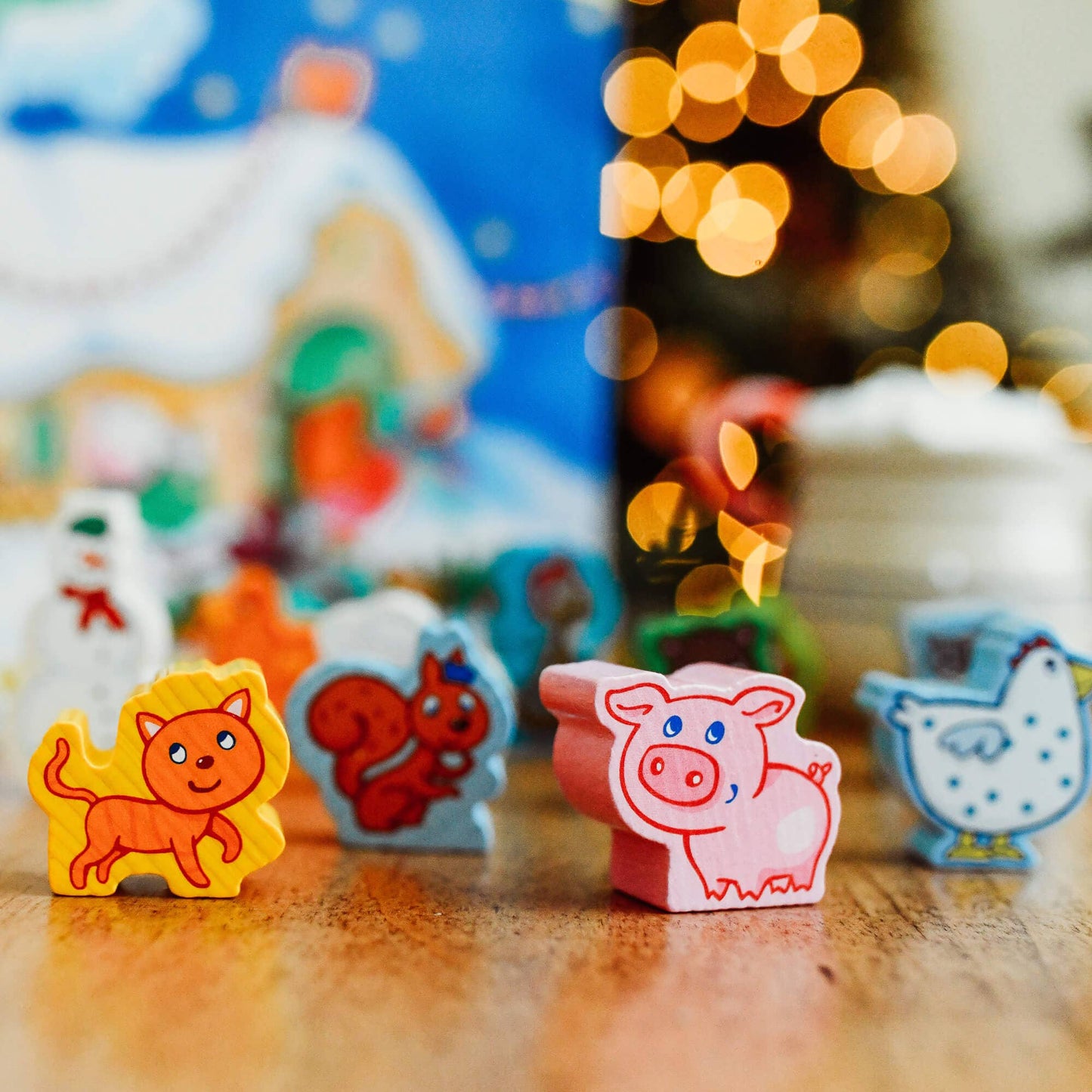 HABA USA - My First Games Advent Calendar - Farmyard Animals - Pack of 6