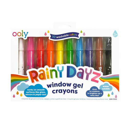 OOLY - Rainy Dayz: Gel Crayons (Set of 10)