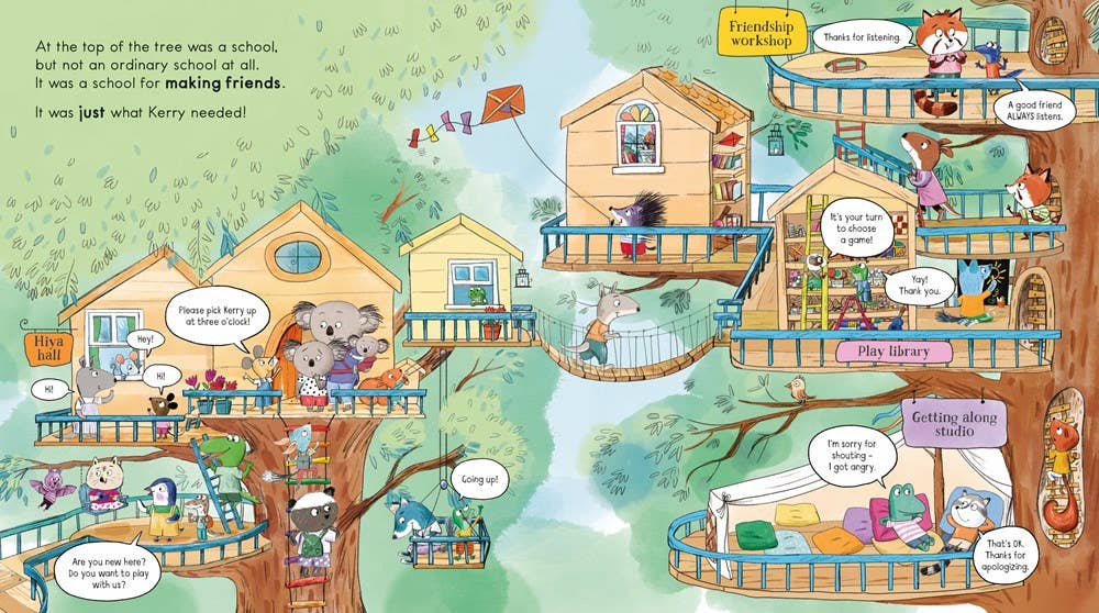 HarperCollins - Miss Molly's School Of Making Friends : Usborne