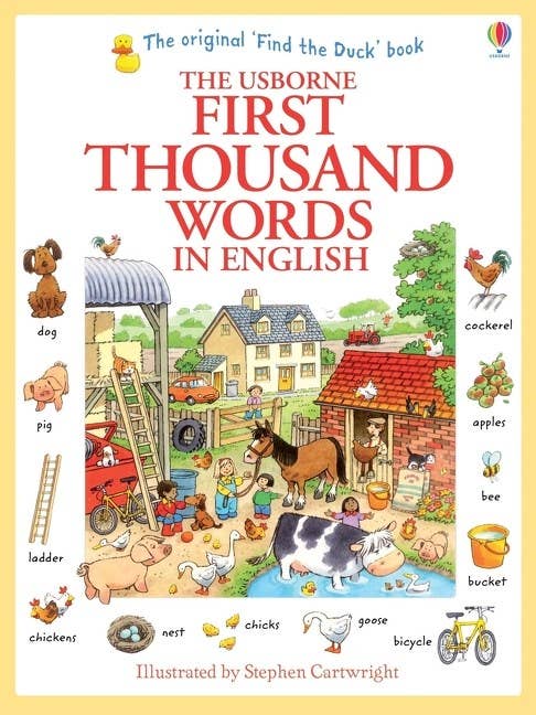 HarperCollins - First Thousand Words In English : Usborne
