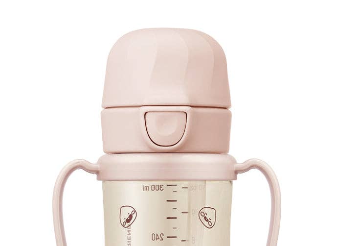 zezebaebae (Grosmimi and Cha&Mom) - Grosmimi One Touch Cap: Rose Coral
