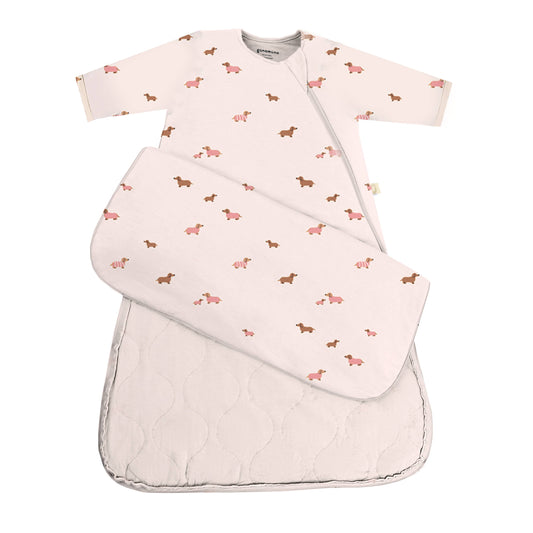 gunamuna - SS26 LONG SLEEVE SLEEP BAG : Girl dog / 18-24M / 1.0