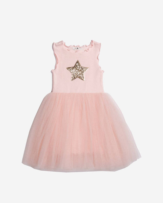 Petite Hailey - PH Star Tutu Dress: Peach / 4