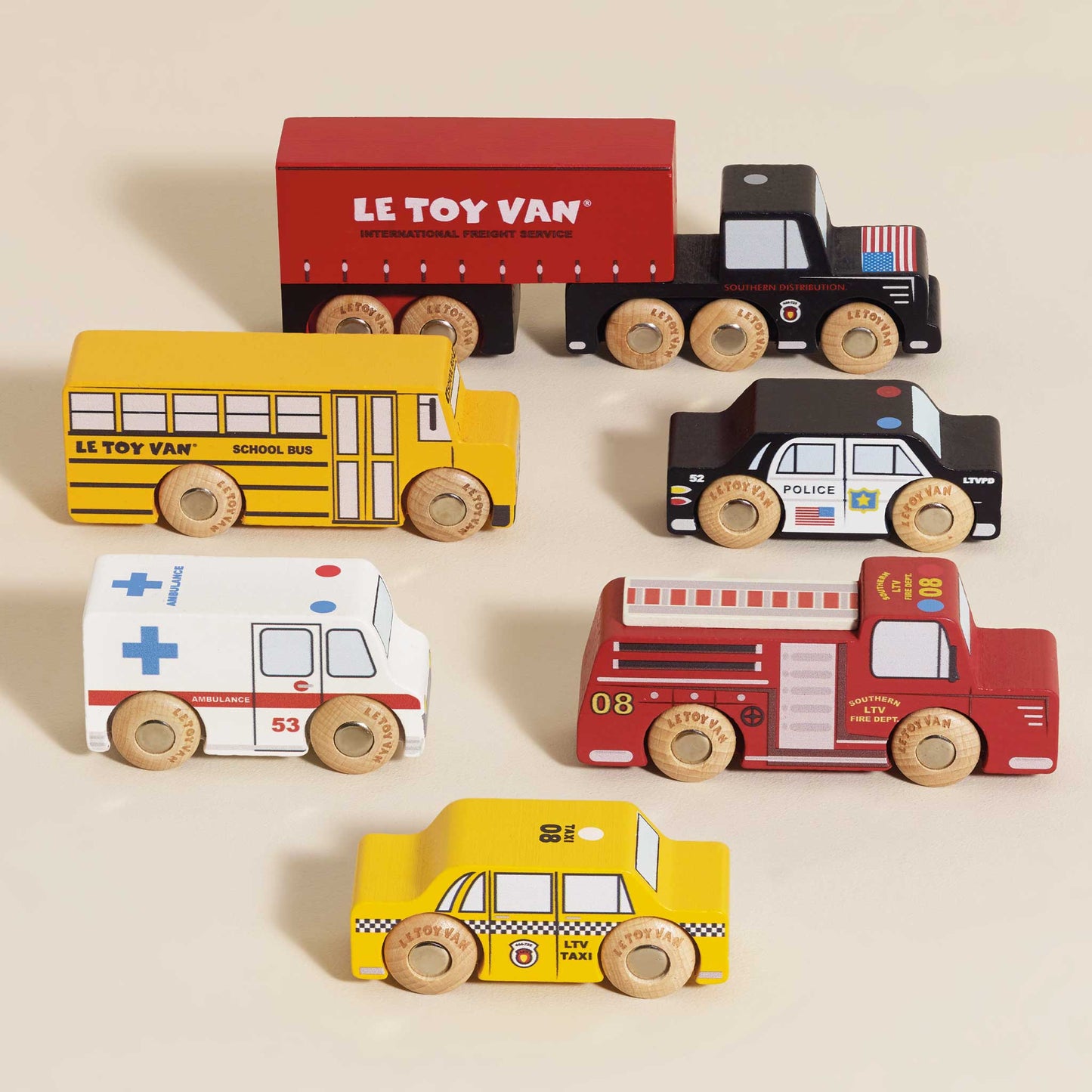 Le Toy Van, Inc. - American Wooden Car Set