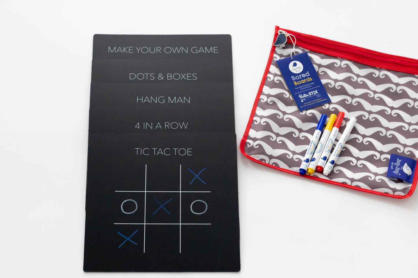 Jaq Jaq Bird - Bored Board Set - Fun Games