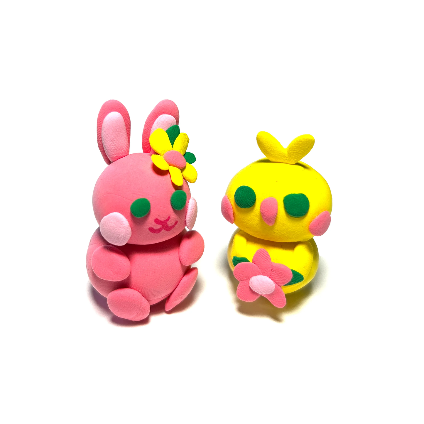 OOLY - Creatibles: Air Dry Clay BFFs Kit - Garden Pals (Set of 4 Co