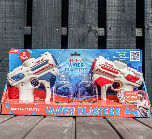 South Beach Bubbles - Light-Up Electric Water Blaster Two-Pack