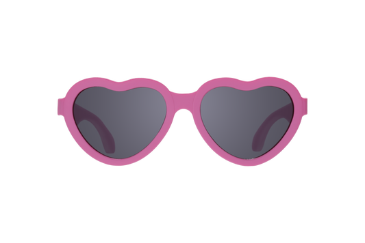 Babiators - Original Hearts Kid and Baby Sunglasses  Valentines Pink: Age 3-5 / Hearts