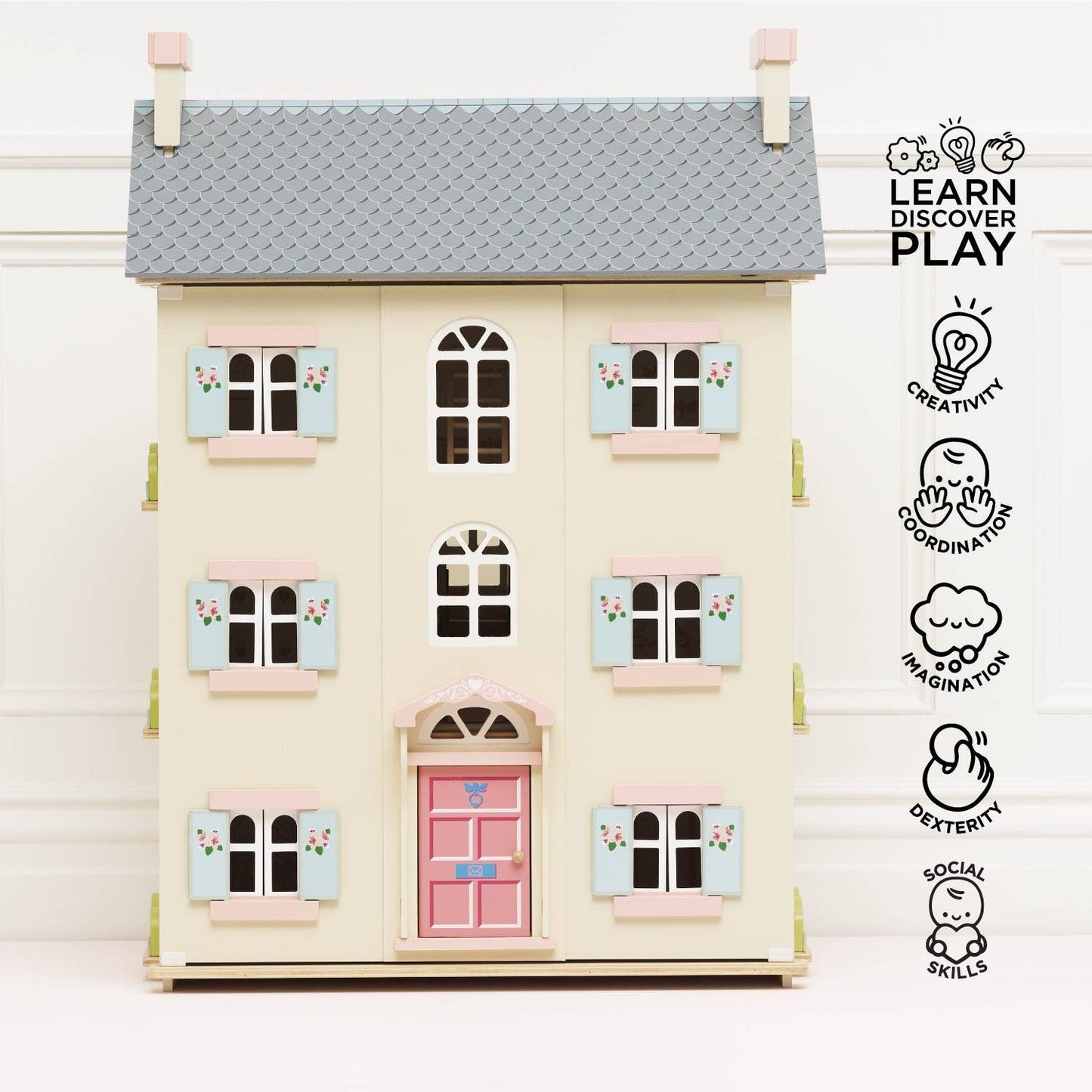 Le Toy Van, Inc. - Cherry Tree Hall Wooden Dolls House