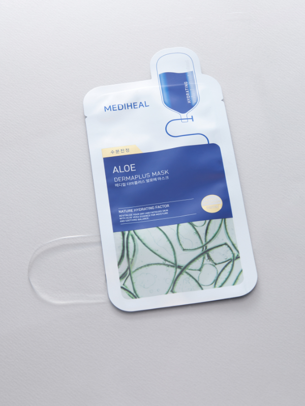 Exod International - Mediheal Dermaplus Aloe Mask 22ml: 1 BOX / 10 PCS