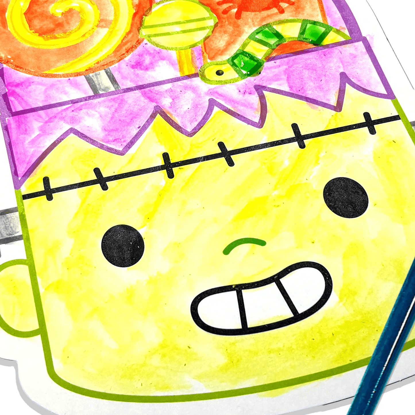 OOLY - Playful Painters Easy Watercolor Painting Kit - Trick or Treat