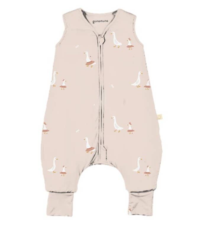 gunamuna - SS26 FOOTIE SLEEP BAG: Ocean / 18-36M / 0.5