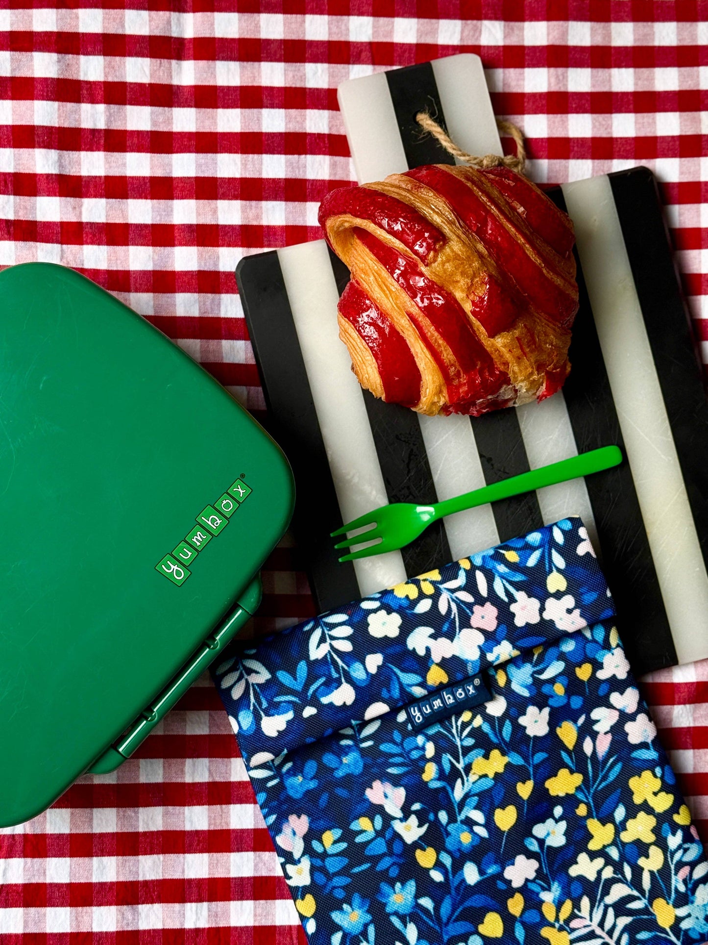 Yumbox - Yumbox Go Leakproof Bento Lunch Box – 5 Compartment, 5.6 Cup: Sydney Pink