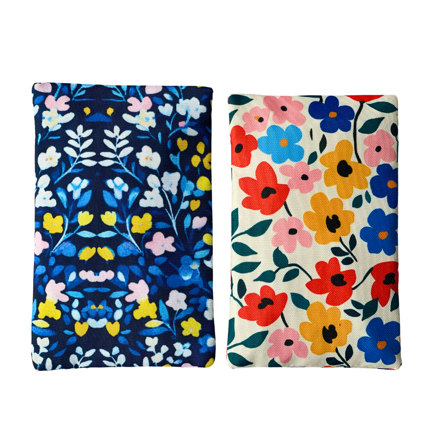 Yumbox - Gel Ice Packs in Fabric Sleeves 2-Pack - Floral Prints