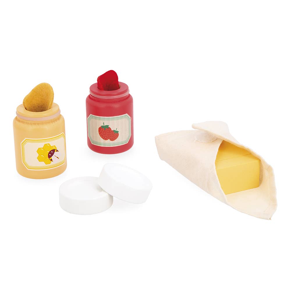 Janod - Cottage Chic Toaster Breakfast Set