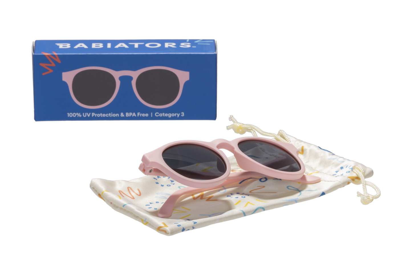 Babiators - Ballerina Pink Keyhole Baby and Kid Sunglasses : Ages 0-2