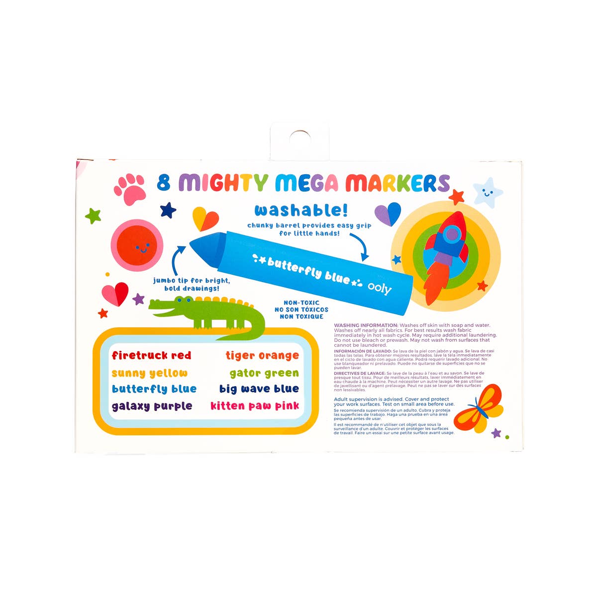 OOLY - Mighty Mega Markers - Set of 8