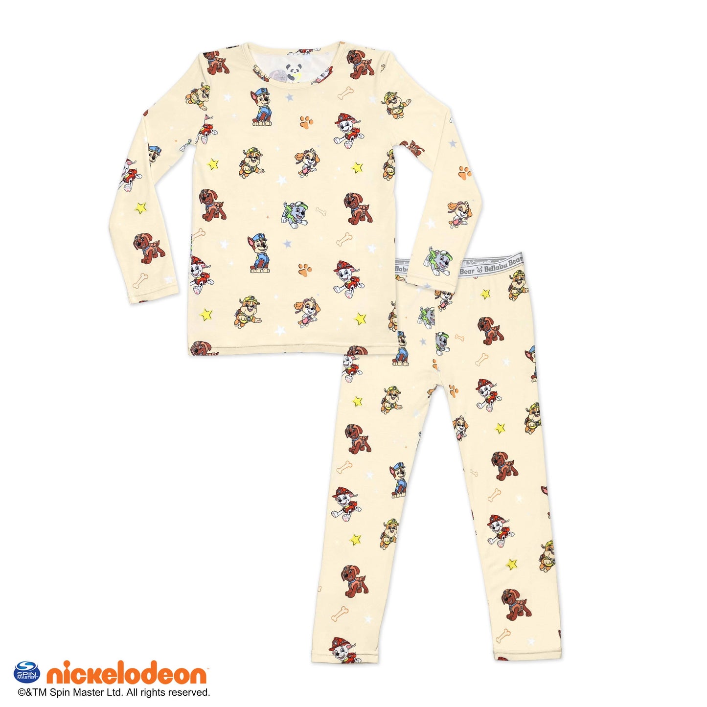 Bellabu Bear - PAW Patrol Bamboo Kids Pajamas: 5T