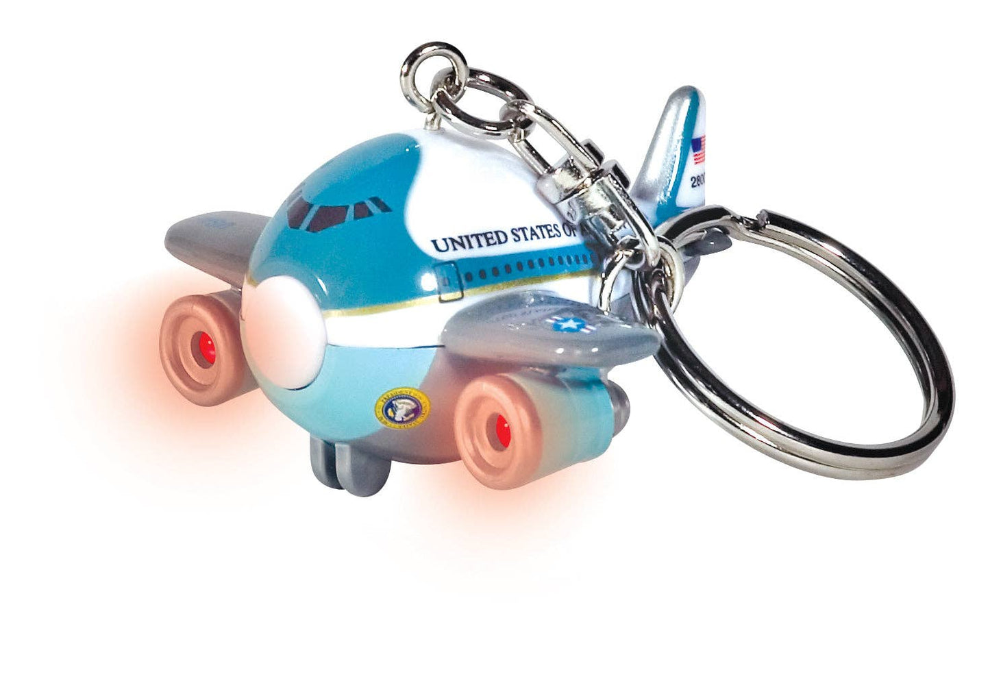 Daron Worldwide Trading - TT84727 AIR FORCE ONE KEYCHAIN W/LIGHT & SOUND