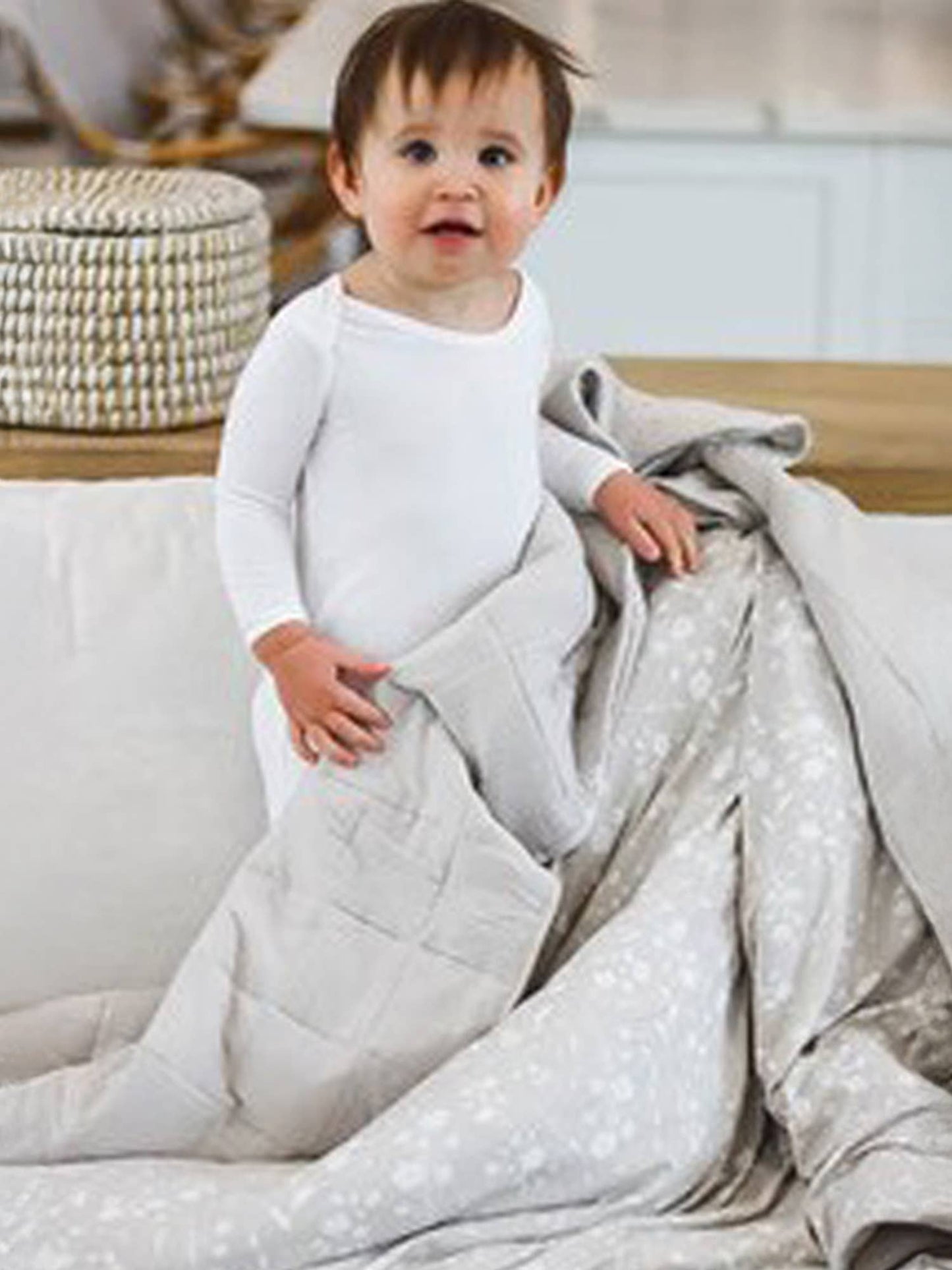 gunamuna - CLOUD BLANKET : Checkmate / Toddler / 1.0