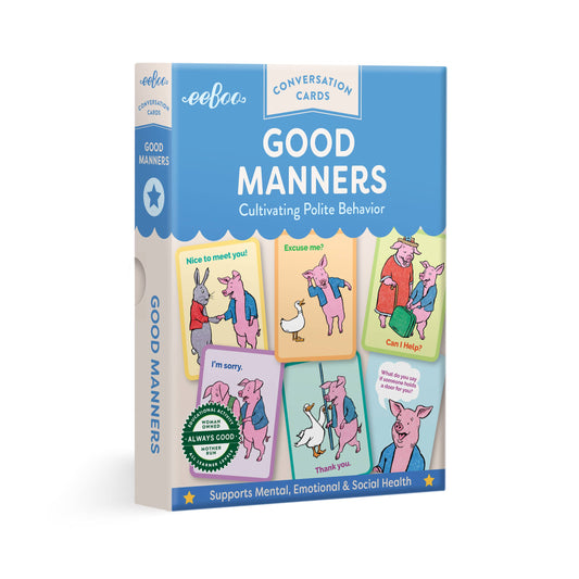 eeBoo - Good Manners Conversation Cards
