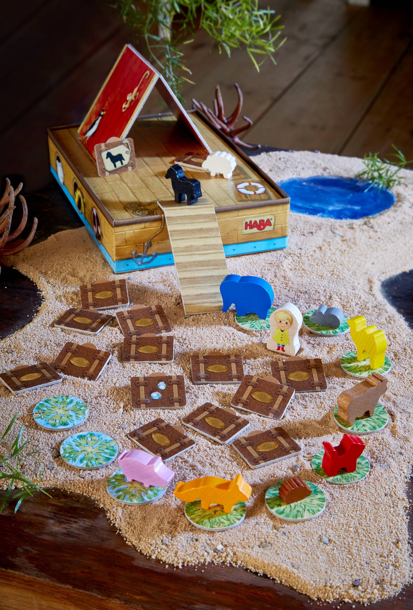 HABA USA - Critter Cruise Cooperative Game - Counting Game for Kids