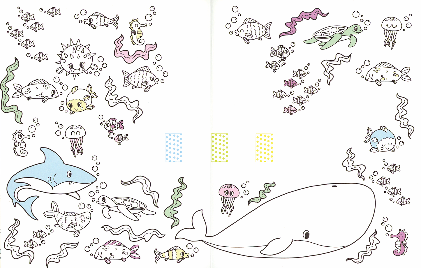 EDC Publishing - Color & Pop-Up: Mermaids