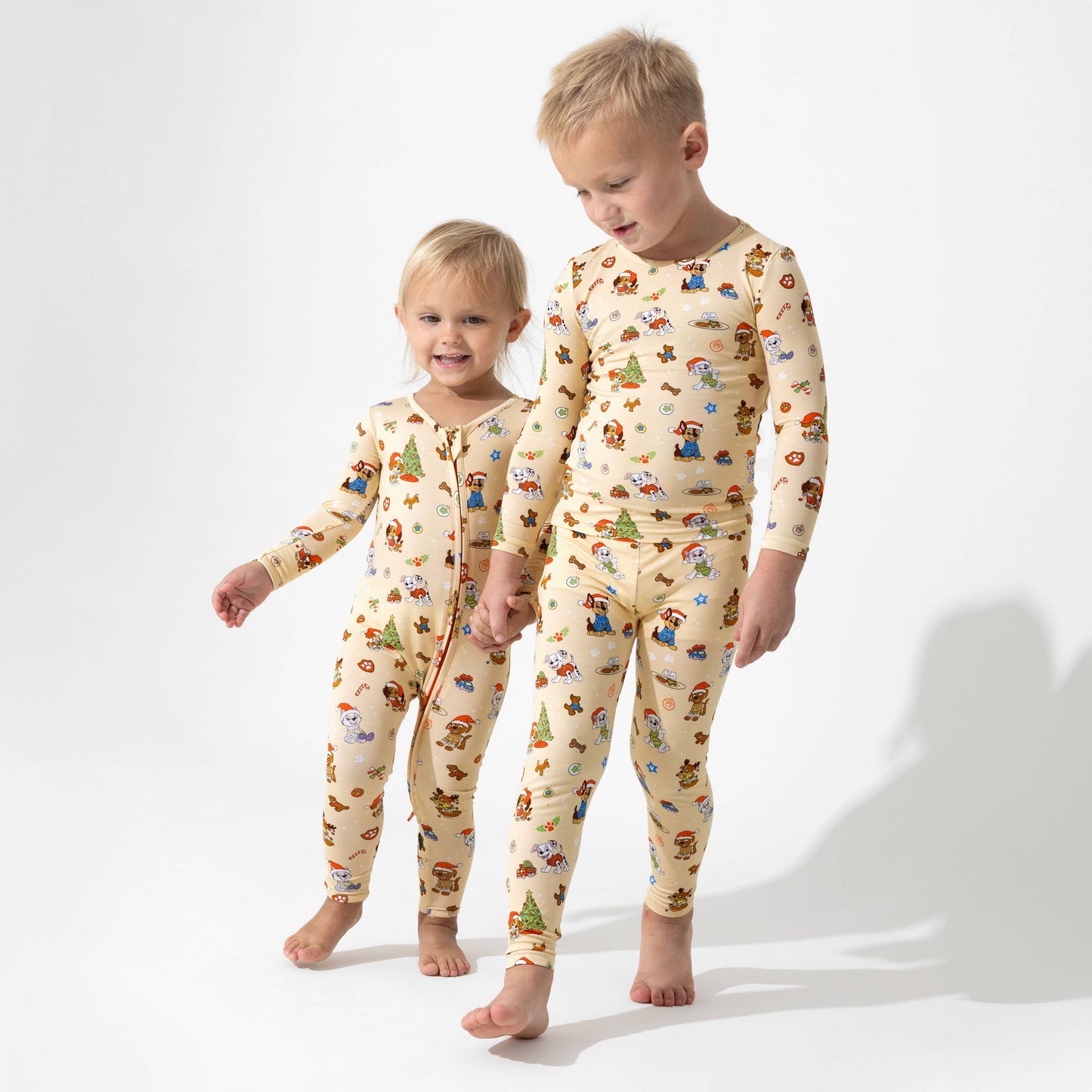 Bellabu Bear - PAW Patrol: Jingle Paws Kids Bamboo Pajamas: 9/10Y