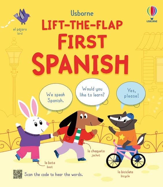 HarperCollins - Lift-The-Flap First Spanish : Usborne