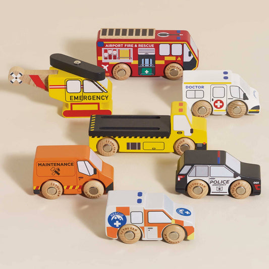 Le Toy Van, Inc. - Emergency Helicopter & Rescue Cars