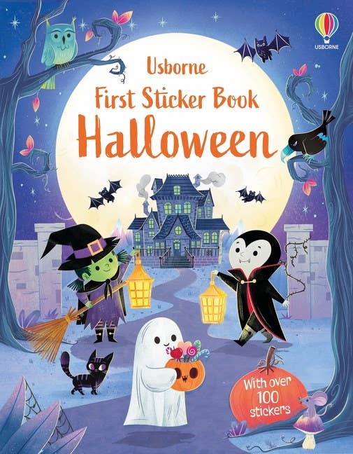 HarperCollins - First Sticker Book Halloween : Usborne