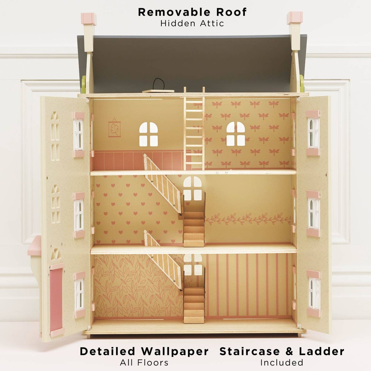 Le Toy Van, Inc. - Cherry Tree Hall Wooden Dolls House