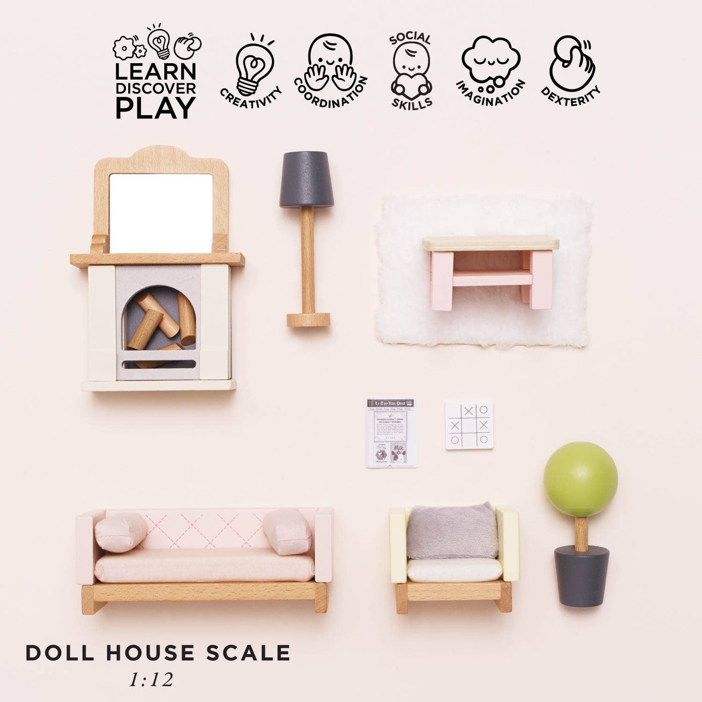 Le Toy Van, Inc. - Wooden Dolls House Living Room