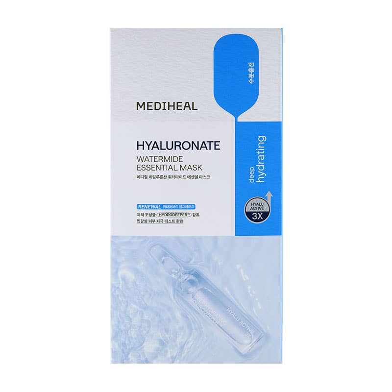 Exod International - Mediheal Hyaluronate Watermide Essential Mask 24ml: 1 BOX / 10 PCS