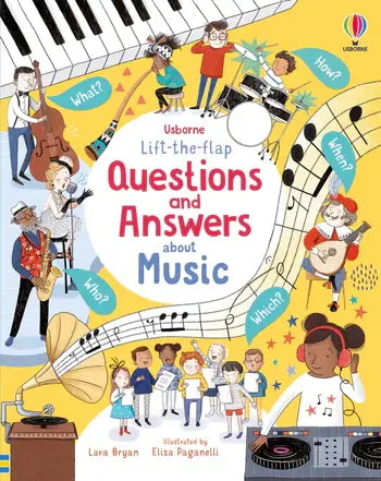 HarperCollins - Lift-the-flap Questions and Answers About Music