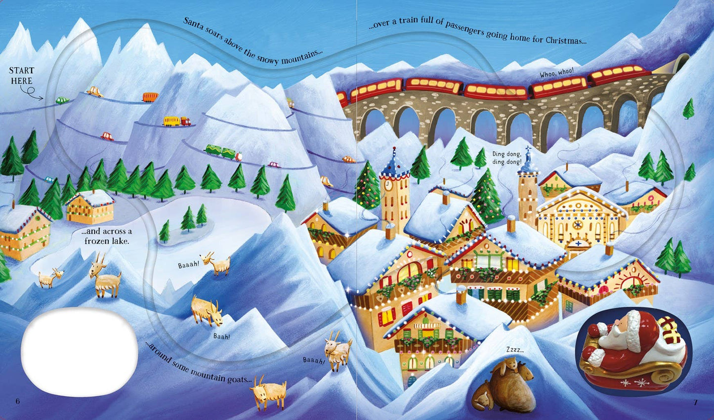 HarperCollins - Wind-Up Santa's Sleigh : Usborne