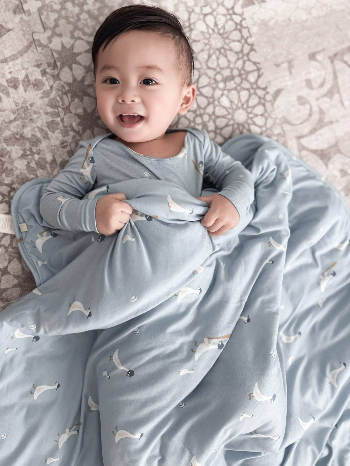 gunamuna - CLOUD BLANKET: Goose / Toddler / 2.5