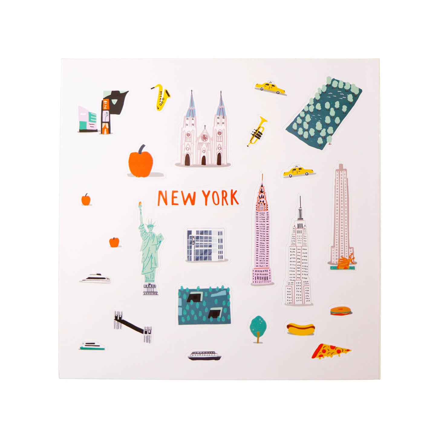 Jaq Jaq Bird - Cities of Wonder Sticker Activity Set - New York