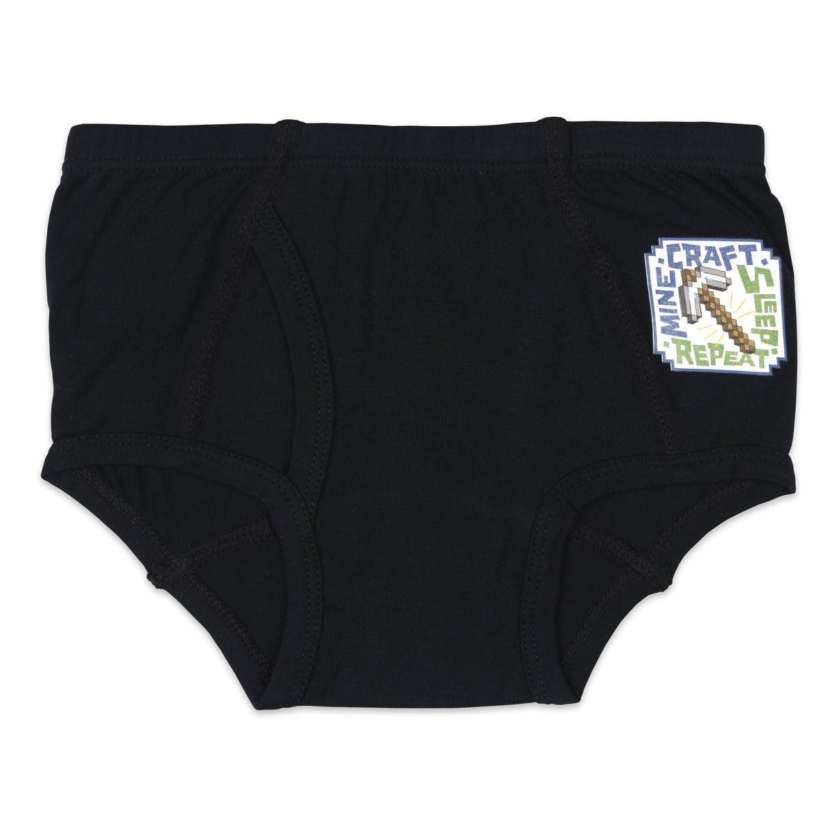 Bellabu Bear - Minecraft Bamboo Boy's Underwear 7-Pack: 4/5T