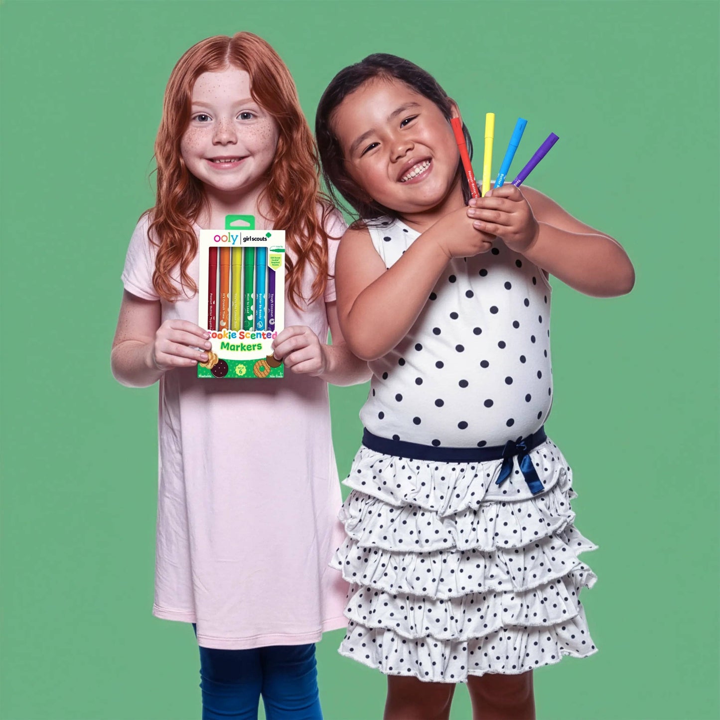 OOLY - OOLY x Girl Scouts Cookie Scented Markers - Set of 6