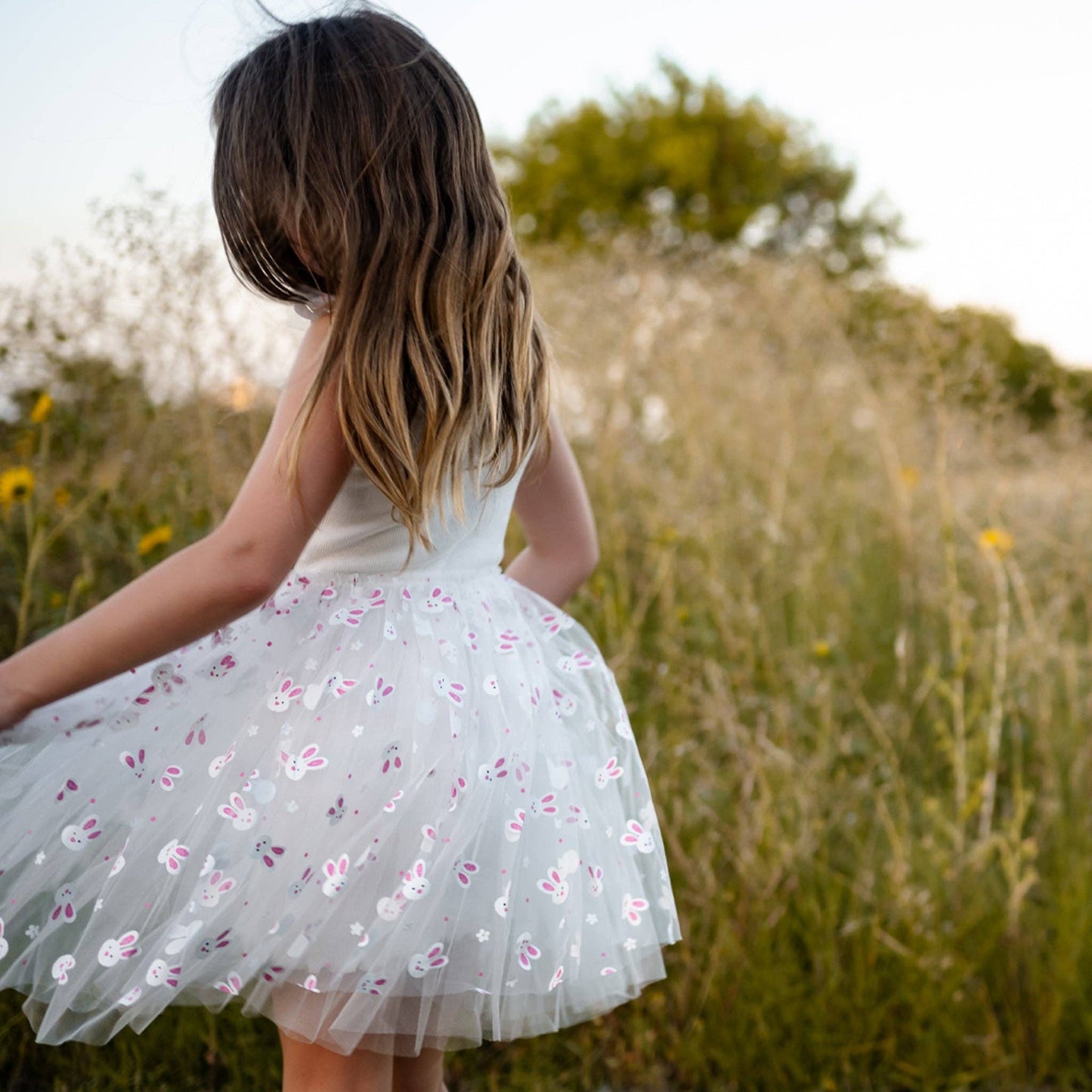 Petite Hailey - May Frill Tutu Dress: Pink / 8