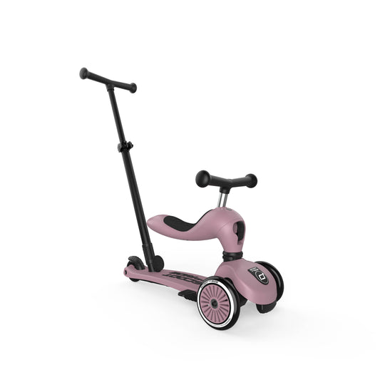 Scoot & Ride - HighwayKick 1 Push & Go Scooter and Ride On Toy: Wildberry