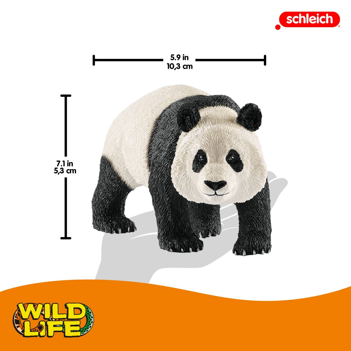 Schleich - Giant Panda, Male Animal Toy