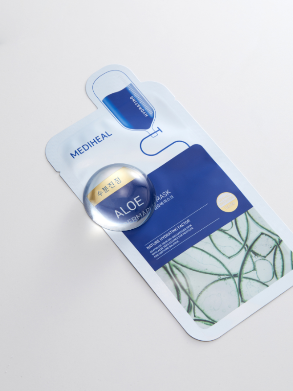Exod International - Mediheal Dermaplus Aloe Mask 22ml: 1 BOX / 10 PCS
