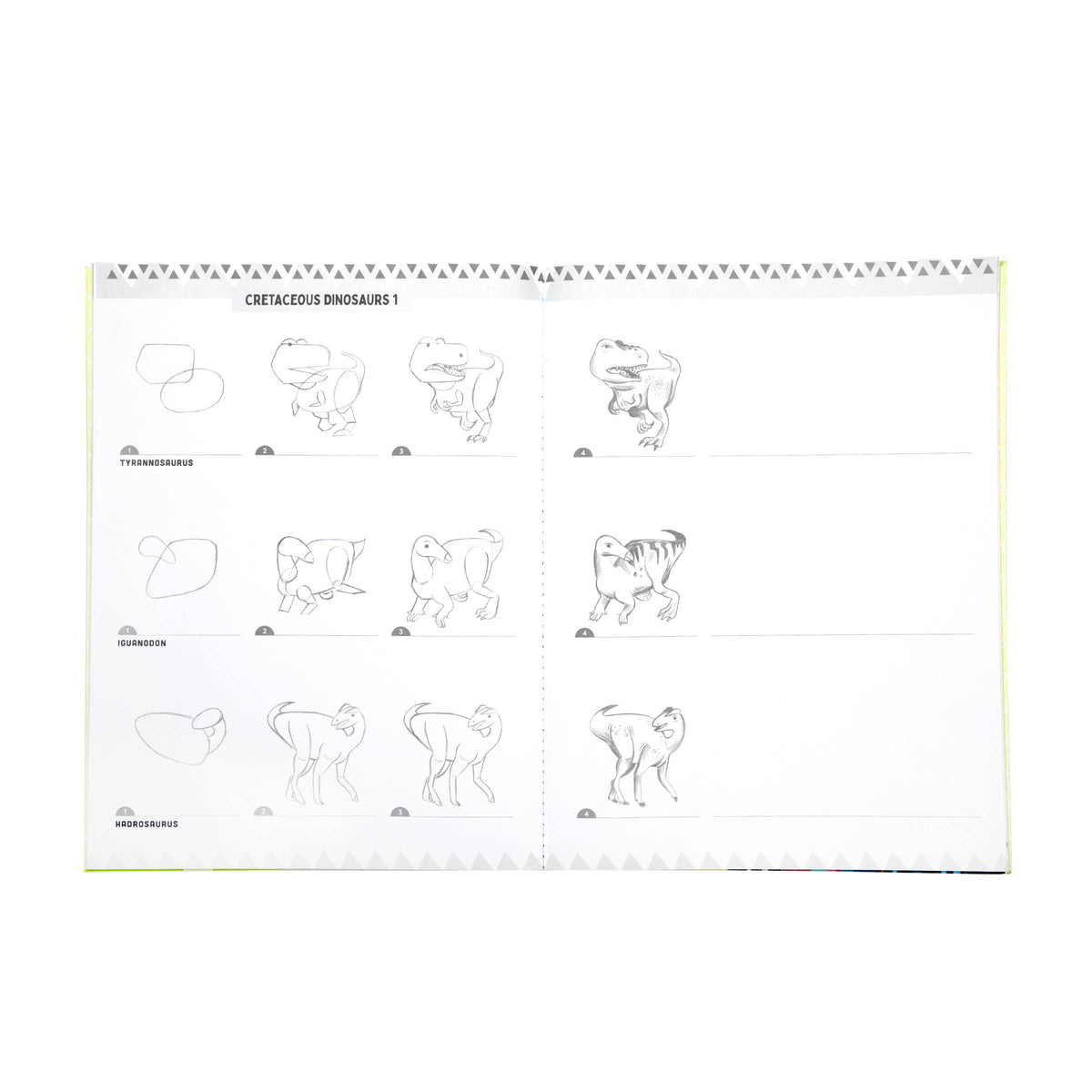 eeBoo - Learn to Draw Dinosaurs with Stickers