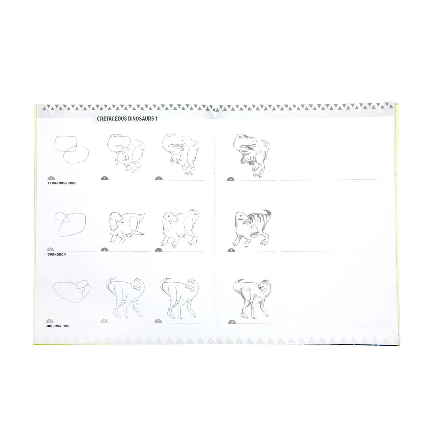 eeBoo - Learn to Draw Dinosaurs with Stickers