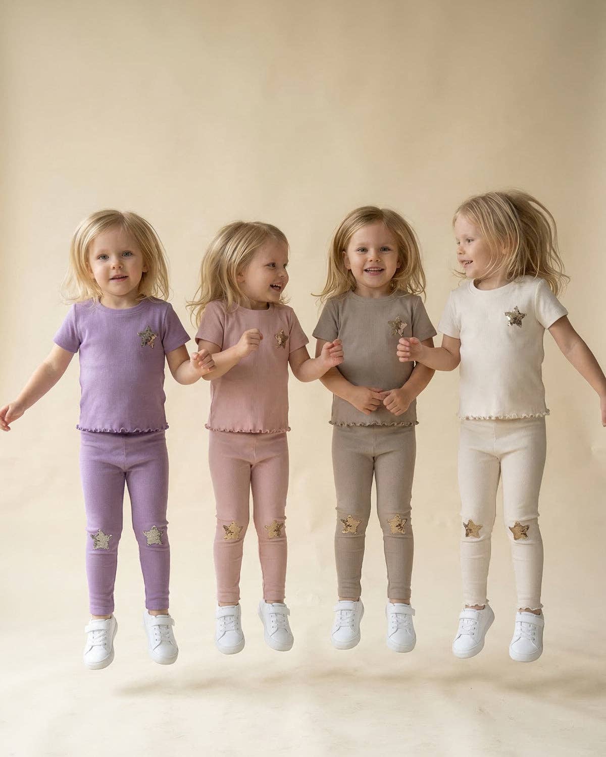Petite Hailey - Hailey Star Leggings: Lilac / 8